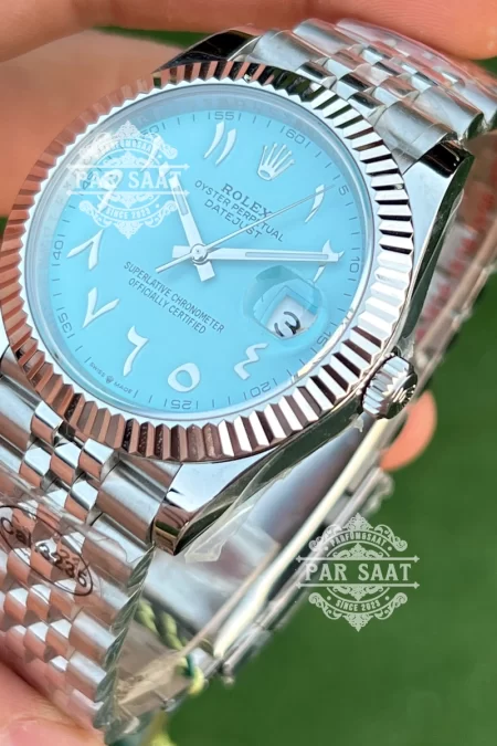 Rolex Datejust Tiffany Çelik Jubile Arabic Saat