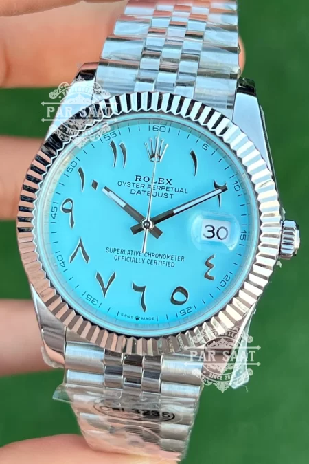 Rolex Datejust Tiffany Çelik Jubile Arabic Saat