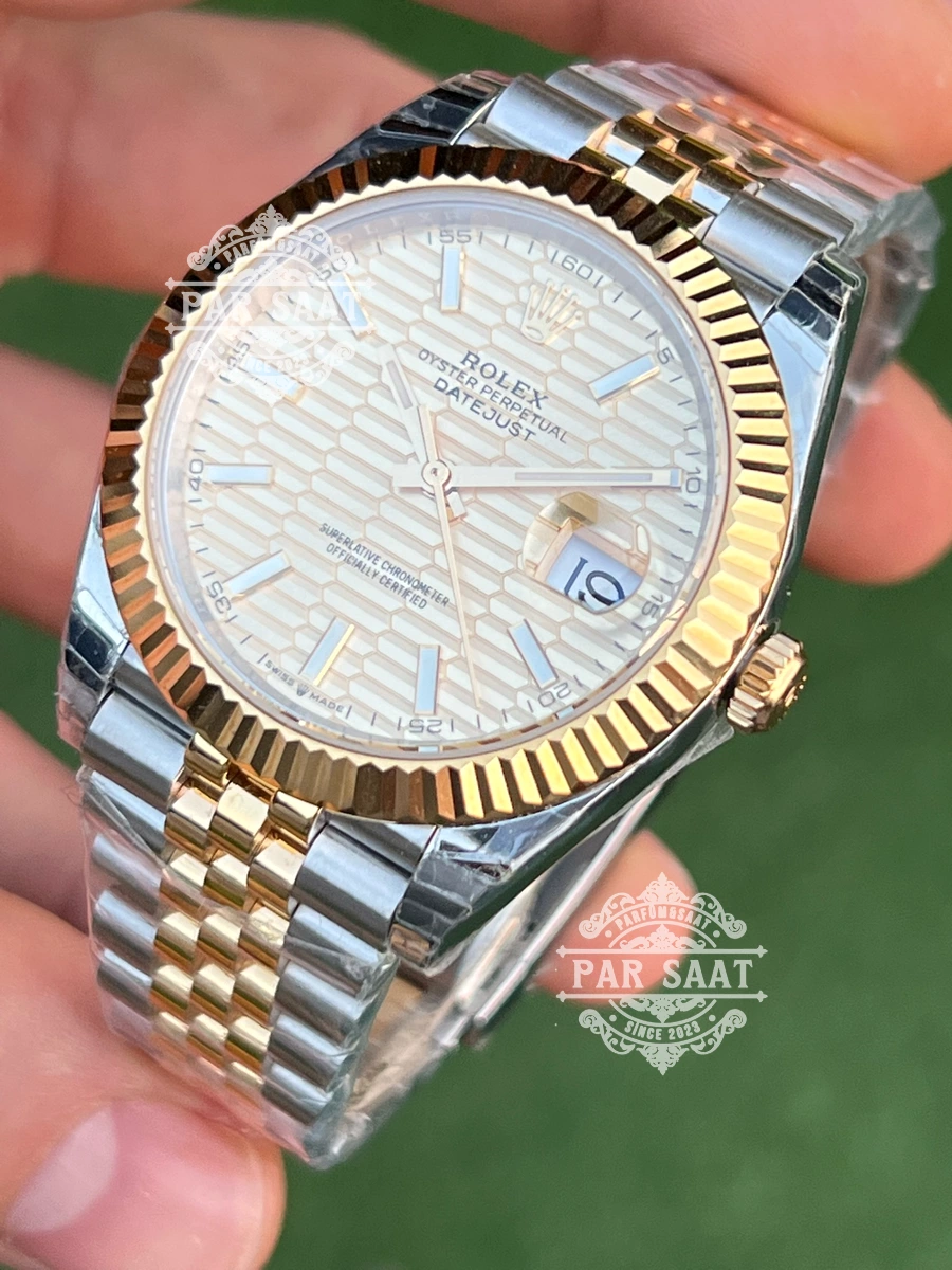 Rolex Datejust Two Tone Motif Kadran 126334 Rolex Datejust Two Tone Motif Kadran 126334 - Görsel 2