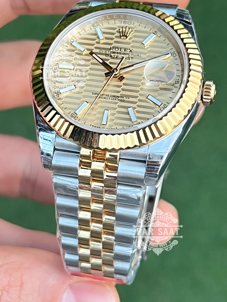 Rolex Datejust Two Tone Motif Kadran 126334 Rolex Datejust Two Tone Motif Kadran 126334 - Görsel 5