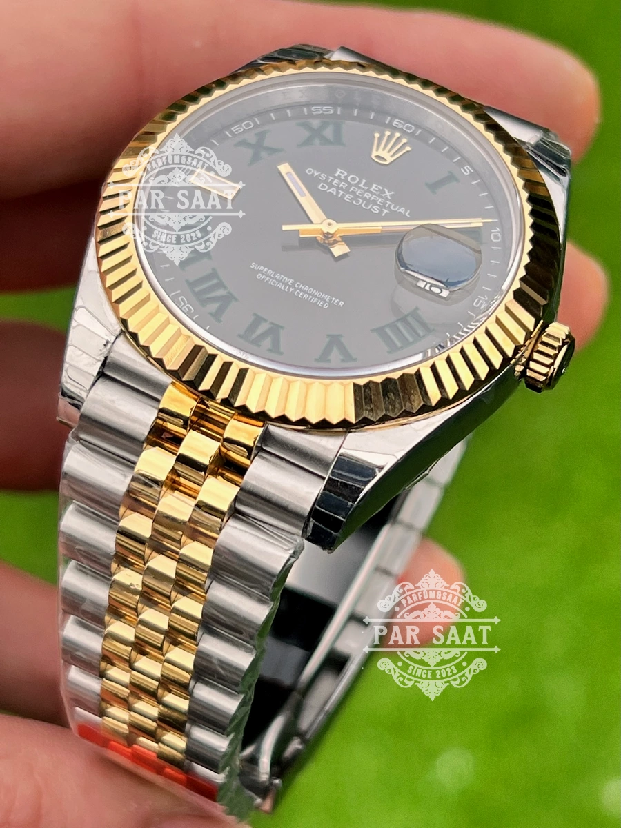 Rolex Datejust Two Tone Wimbledon Kadran 41 126334 Rolex Datejust Two Tone Wimbledon Kadran 41 126334 - Görsel 2