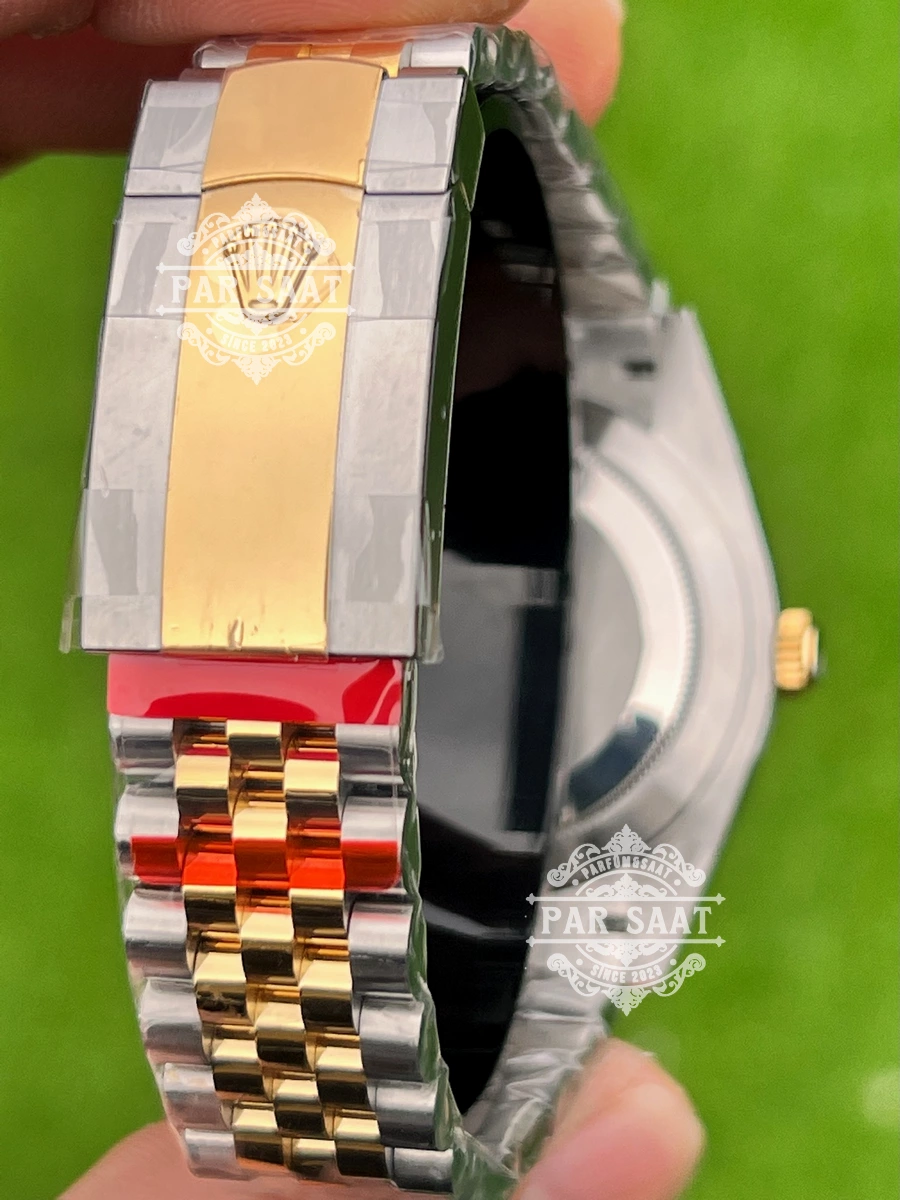 Rolex Datejust Two Tone Wimbledon Kadran 41 126334 Rolex Datejust Two Tone Wimbledon Kadran 41 126334 - Görsel 5