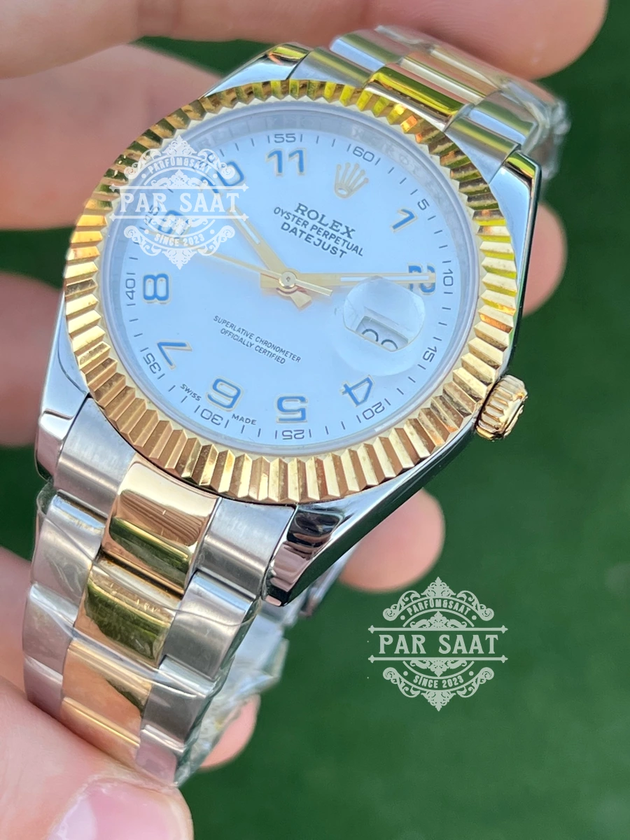 Rolex Datejust 3235 Oyster Kordon Çift Renk Rolex Datejust 3235 Oyster Kordon Çift Renk - Görsel 2