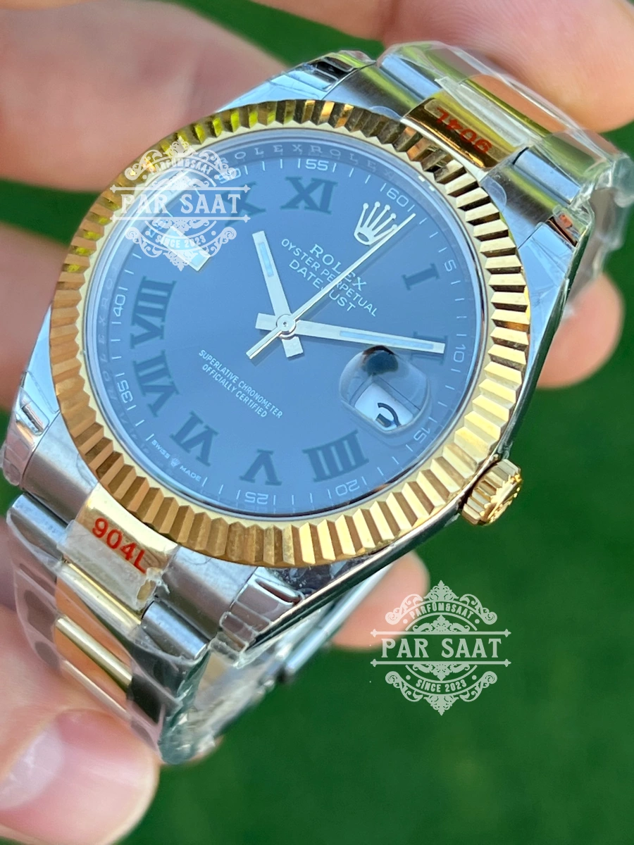 Rolex Datejust Wimbledon Two Tone Oyster 126334 Rolex Datejust Wimbledon Two Tone Oyster 126334 - Görsel 2