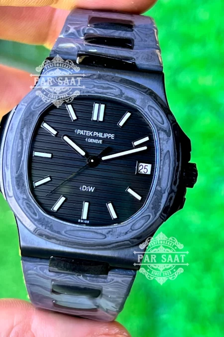 Patek Philippe 5711 Nautilus Diw Carbon Siyah