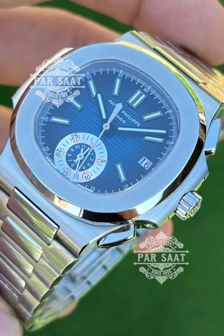 Patek Philippe 5980/1A Lacivert Chronograph Superclone