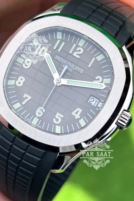 Patek Philippe Aquanaut Siyah Gri Kadran Eta Saat