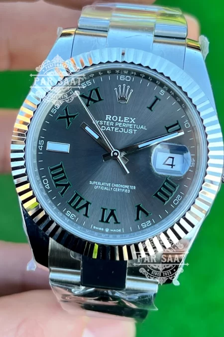 Rolex Datejust 41 Wimbledon Oyster Clean Factory