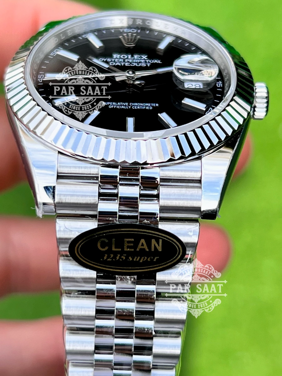 Rolex Datejust Siyah Jubilee 41mm Clean Factory Rolex Datejust Siyah Jubilee 41mm Clean Factory - Görsel 3