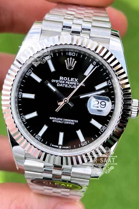 Rolex Datejust Siyah Jubilee 41mm Clean Factory