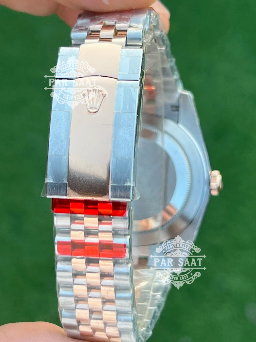 Rolex Datejust Two Tone Rose Gold Chocolate Dial Rolex Datejust Two Tone Rose Gold Chocolate Dial - Görsel 5