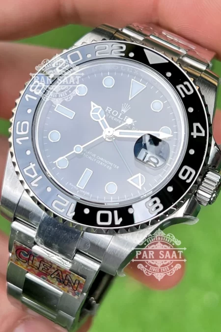 Rolex GMT Master II Clean Factory Siyah 3285