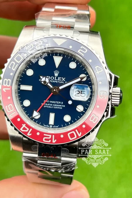 Rolex GMT Master II Pepsi Lacivert Kadran 116719