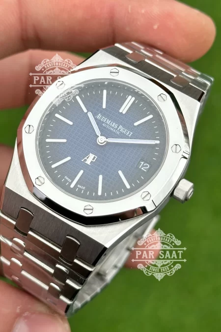 AP Royal Oak 15202 Jumbo Smoked Mavi Kadran 39mm