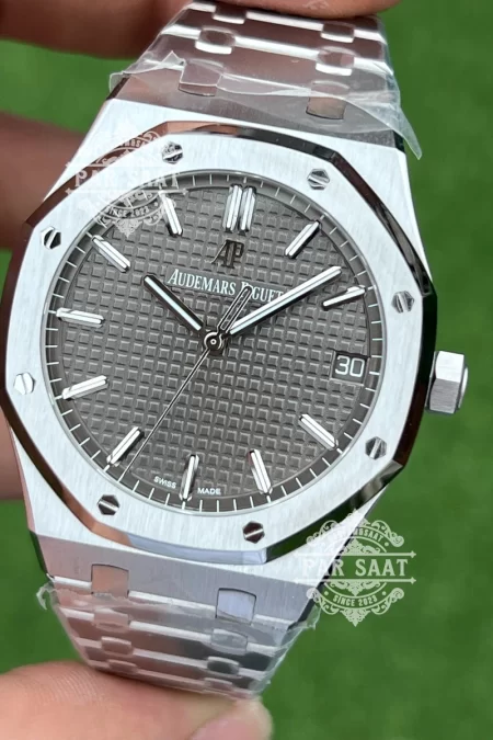 AP Royal Oak Gri Kadran 15500ST Superclone