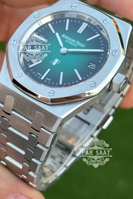 AP Royal Oak Jumbo Extra Thin 15202 Yeşil 39mm