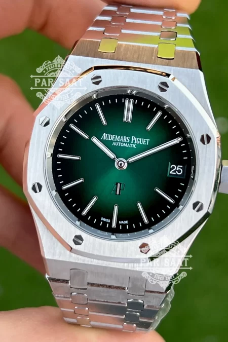 AP Royal Oak Jumbo Extra Thin 15202 Yeşil 39mm