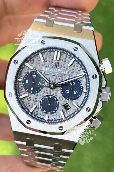 Audemars Piguet Royal Oak Chronograph Gri Lacivert Eta Saat