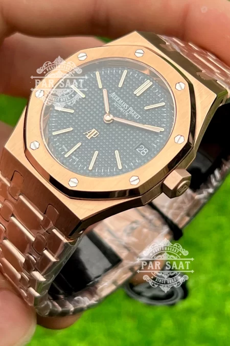 Audemars Piguet Royal Oak Blue 15202OR Jumbo 39mm Eta Saat