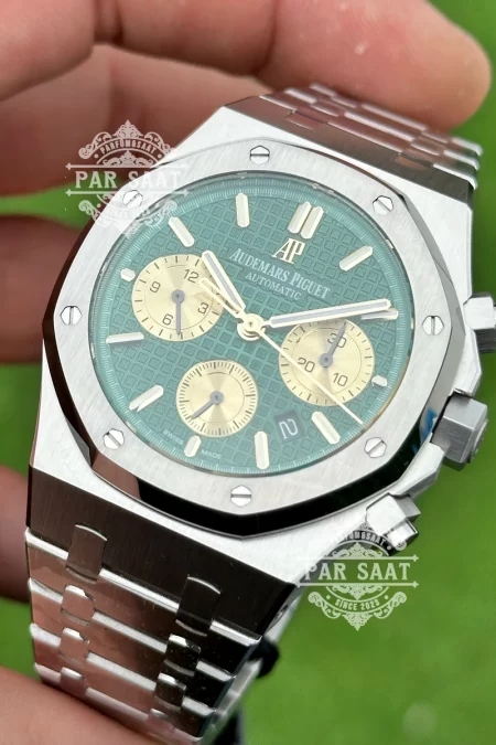 Audemars Piguet Royal Oak Chrono Yeşil Sarı Kadran 26332