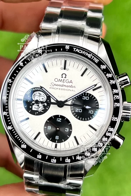 Omega Silver Snoopy Speedmaster 50th Anniversary