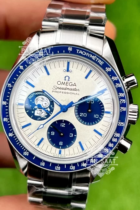 Omega Snoopy Silver Speedmaster 50th Anniversary
