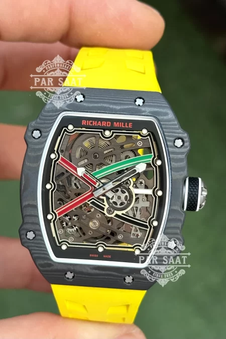 Richard Mille RM 67-02 Ultra Slim Siyah Karbon