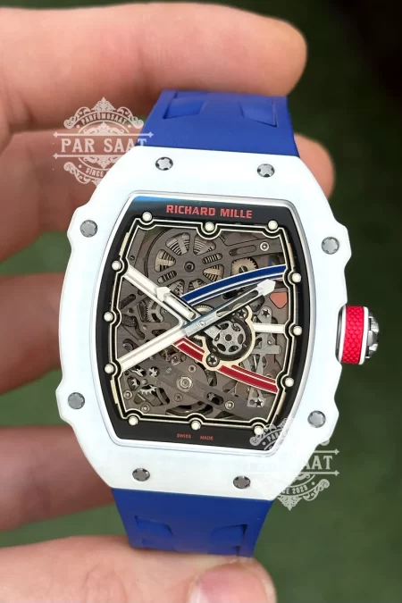 Richard Mille RM67-02 Alexis Pinturault Ultra Slim Beyaz Karbon