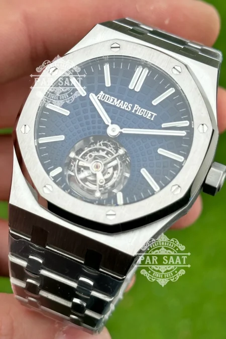 AP Royal Oak Tourbillon Mavi Kadranlı Erkek Saat 26530ST.OO.1220ST.01